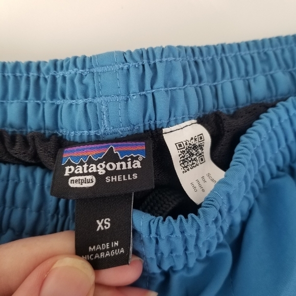Patagonia Baggies Longs Shorts 7" Inseam Size XS Vessel Blue Quick Dry Outdoor - Picture 7 of 11
